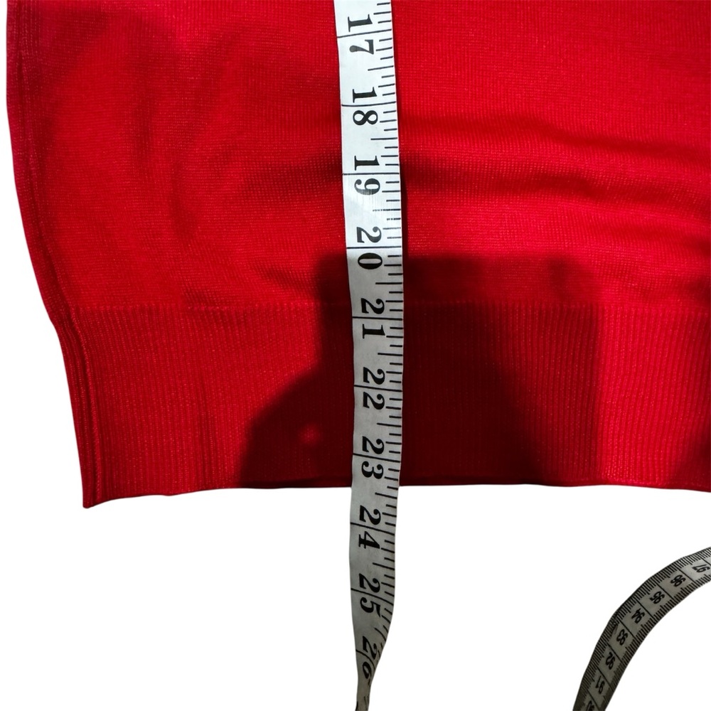 G. LABEL BY GOOP Avery Polo in bright red NEW - Picture 5 of 8